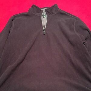 Bass Men's Black Zip-Up Sweater